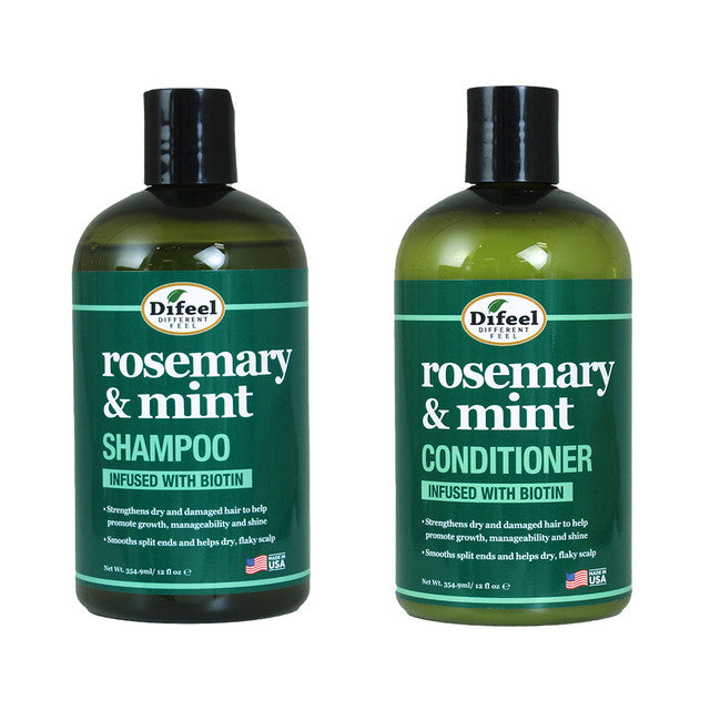 Rosemary & Mint Biotin Shampoo & Conditioner Set