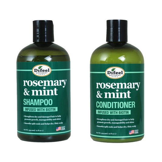 Rosemary & Mint Biotin Shampoo & Conditioner Set